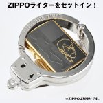 画像2: ルパン三世手錠型ライターホルダー(ZIPPOアクセサリー,アニメキャラ,ジッポー,ZIPPOライターを装着,携帯する,ディスプレイする) (2)