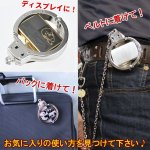 画像6: ルパン三世手錠型ライターホルダー(ZIPPOアクセサリー,アニメキャラ,ジッポー,ZIPPOライターを装着,携帯する,ディスプレイする) (6)