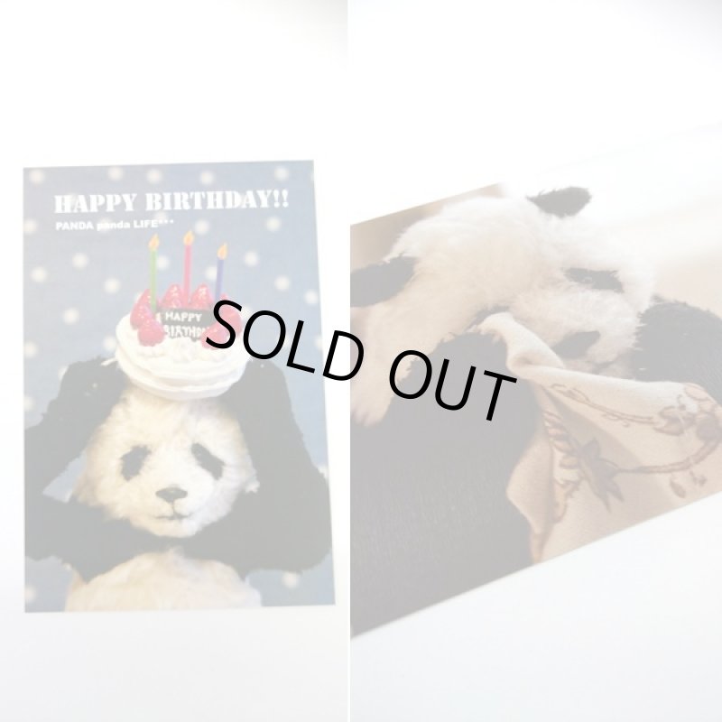 画像2: ポストカード10枚セット「PANDA panda LIFE...」 (パンダ,パンダフォト,大西亜由美さんデザイン,手紙,レター,可愛い,文房具) (2)