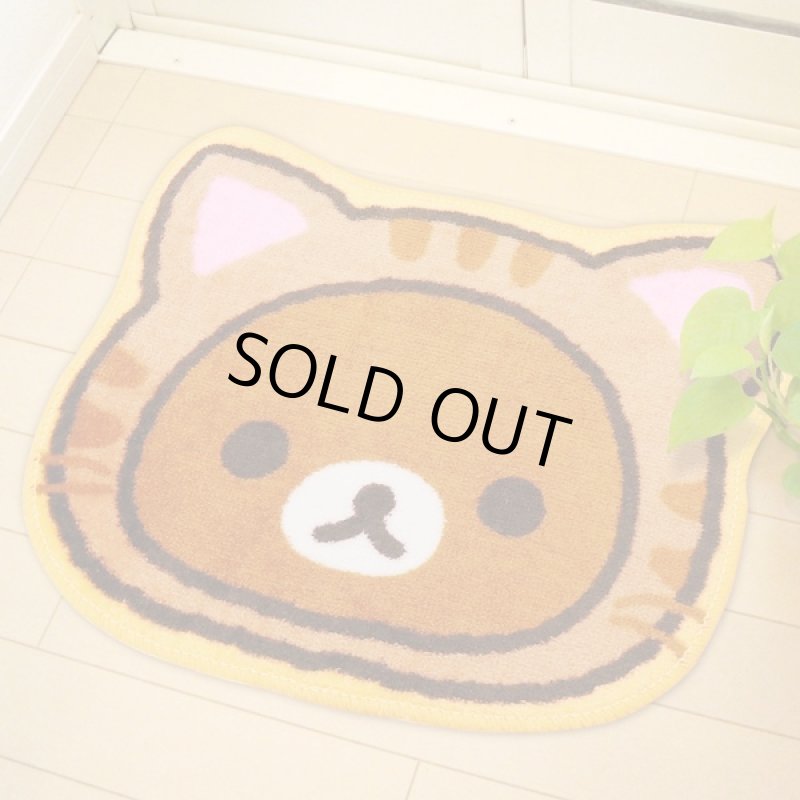 画像3: カーコレクション「シートマットリラックマ」(カーシートカバー,フルフェイス,ダイカットシートマット,ラグマット) (3)