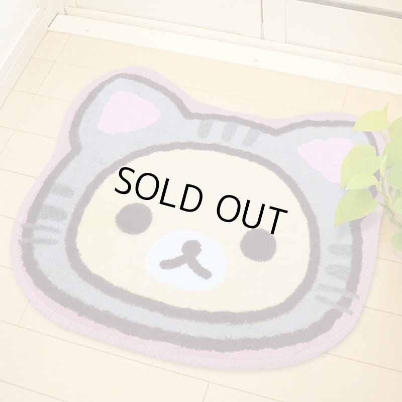 画像5: カーコレクション「シートマットリラックマ」(カーシートカバー,フルフェイス,ダイカットシートマット,ラグマット) (5)