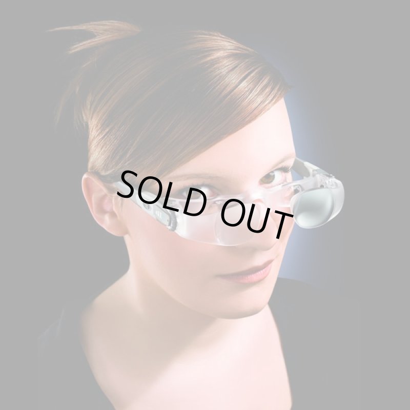 画像3: 光学レンズ搭載シアターグラス×2.1(マックスティービー,max,TVメガネ,拡大メガネ,ピント合わせ自在,モニター2倍,迫力映像,) (3)