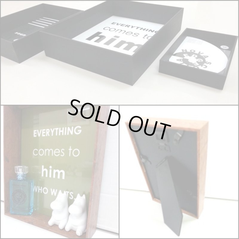 画像4: ウッドボックスフレーム「ノヴァ・スコティアエッジ」4個セット(写真立て,卓上,ディスプレイ,小物置き,フォトスタンド) (4)