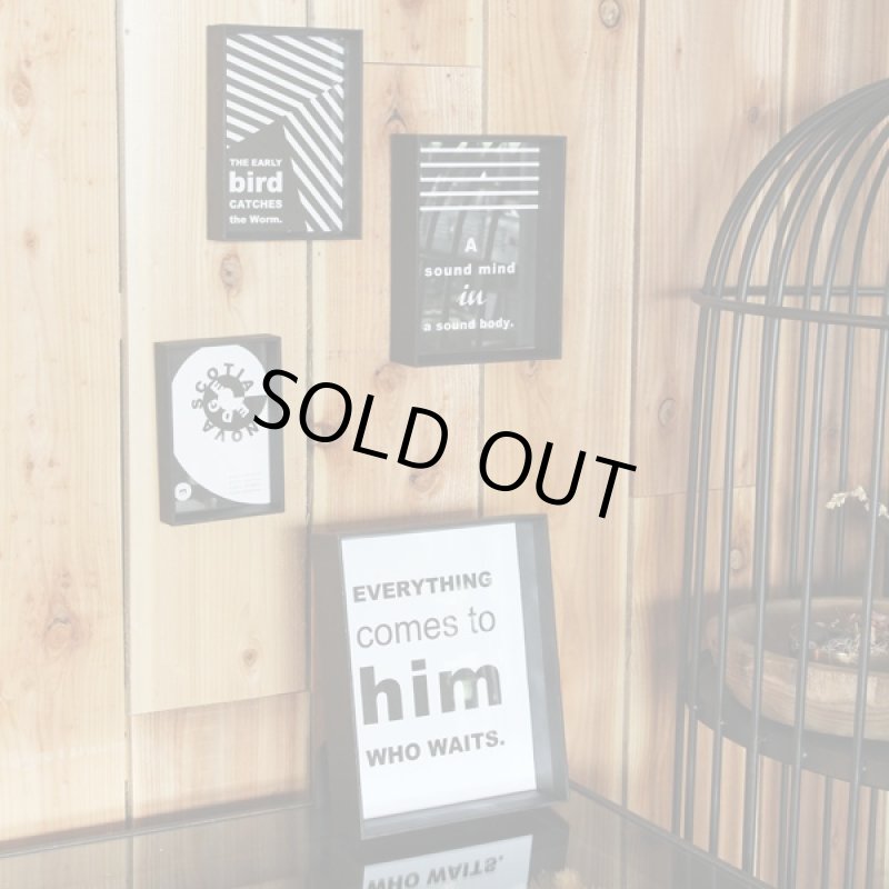 画像5: ウッドボックスフレーム「ノヴァ・スコティアエッジ」4個セット(写真立て,卓上,ディスプレイ,小物置き,フォトスタンド) (5)