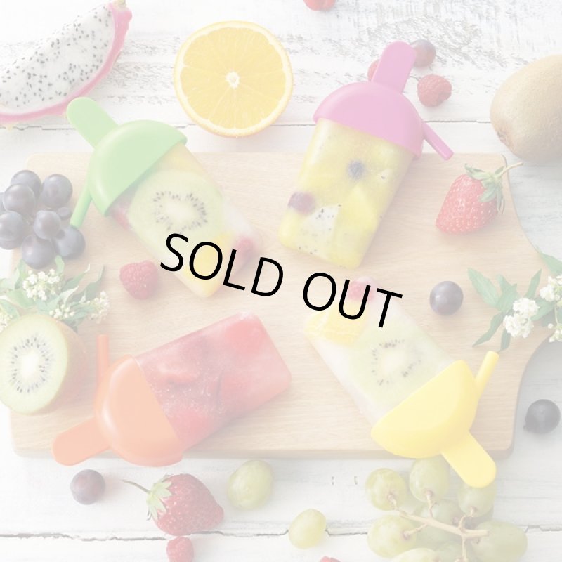 画像2: 簡単プレミアムアイスキャンディメーカー12本セット「レシピ付き」 (アイスクリーム,フルーツ,ジュース,SNS,自宅で簡単,おしゃれ) (2)