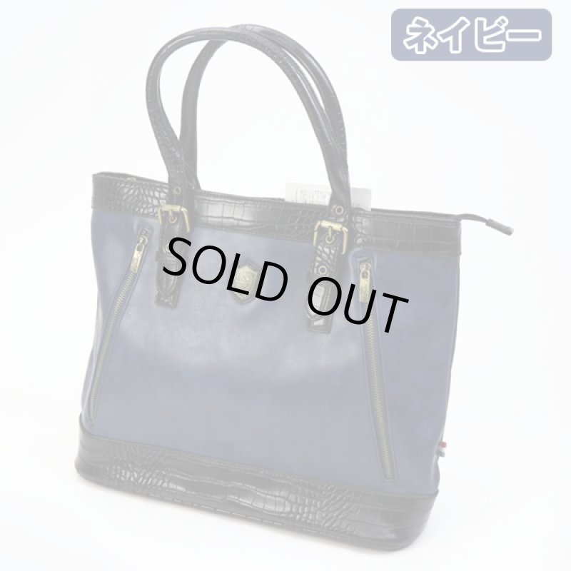 画像6: Crestaダブルファスナークロコ型押しトート (セール,SALE,限定品,メンズ,トートバッグ,ビジネス,カジュアル,2WAY) (6)