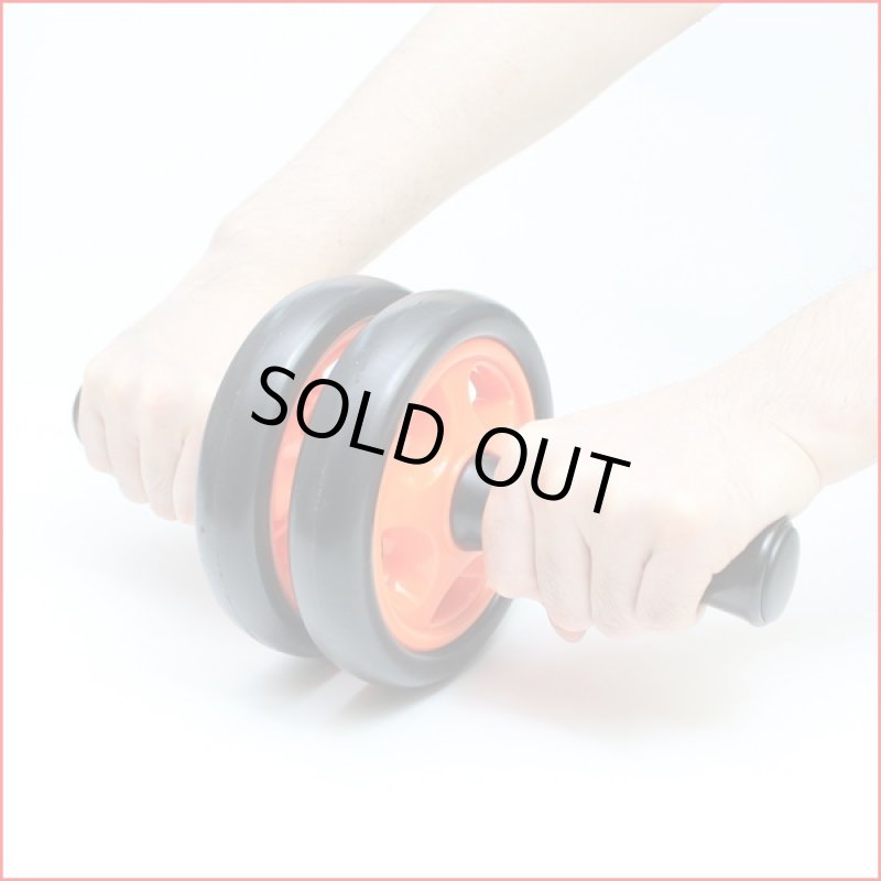 画像3: アクティブ腹筋メイクダブルローラー (3)