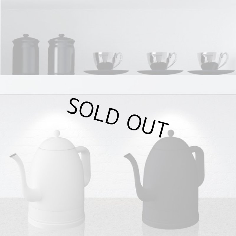 画像4: ステンレス製ケトル「ドリップ&ドロップ」 (電気湯沸かし,保温力,モダン,ヨーロピアン,デザイン,モーニングコーヒー,ティータイム) (4)