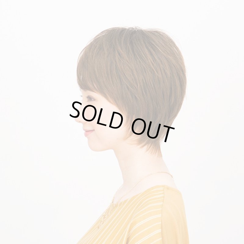 画像2: Lapin d'or レディースウィッグ プレーンショート(ミルキーブラウン)(ラパンドアール/フルウィッグ/髪/ヘアー/イメージチェンジ) (2)