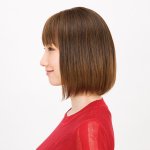 画像2: Lapin d'or レディースウィッグ クリアーボブ(ミルキーブラウン)（ラパンドアール/フルウィッグ/髪/ヘアー/イメージチェンジ） (2)