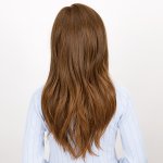 画像3: Lapin d'or レディースウィッグ クリスタルロングウェーブ(ミルキーブラウン)（ラパンドアール/フルウィッグ/ヘアー/イメージチェンジ） (3)