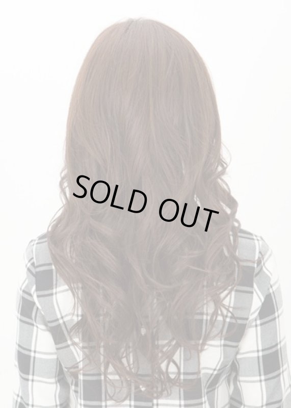 画像3: Lapin d'or レディースウィッグ マニッシュロングウェーブ(ショコラブラウン)(ラパンドアール/フルウィッグ/髪/ヘアー) (3)