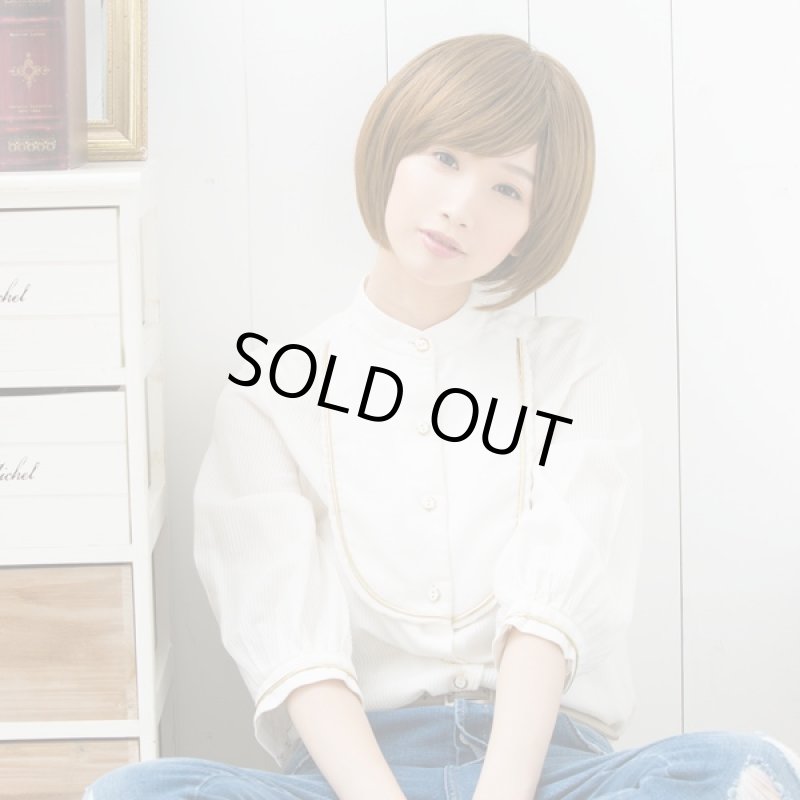 画像5: レディースウィッグ ウィングボブ(ミルキーブラウン)(ファッションウィッグ,ラパンドアール,カツラ,女性用) (5)