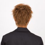 画像3: Lapin d'or Homme メンズウィッグ エッジスパイク(ハニーブラウン)（ラパンドアール/フルウィッグ/髪/ヘアー/イメージチェンジ） (3)