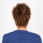 画像3: Lapin d'or Homme メンズウィッグ エッジスパイク(ミルキーブラウン)（ラパンドアール/フルウィッグ/髪/ヘアー/イメージチェンジ） (3)