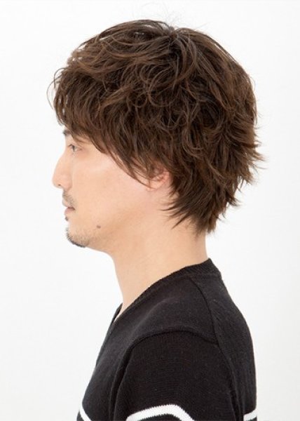 Lapin d'or Homme メンズウィッグ ラフグランジ(ローライト