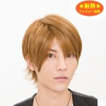 画像1: メンズウィッグ スプラッシュショート(ハニーブラウン) (1)
