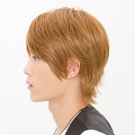 画像2: メンズウィッグ スプラッシュショート(ハニーブラウン) (2)