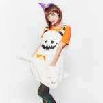 画像3: ハロウィンコスプレ「もこもこおばけ」 (ゴースト,ワンピース,カチューシャ,帽子,ポケット,しっぽ,パーティー,レディースハロウィン) (3)