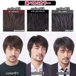 画像6: 送料無料メンズウィッグ「オム・リーブル」ベーシックスタイル01  (6)