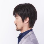 画像2: 送料無料メンズウィッグ「オム・リーブル」カジュアルスタイル02（ナチュラルブラック） (2)