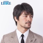 画像1: 送料無料メンズウィッグ「オム・リーブル」カジュアルスタイル03（グレー白髪ミックス） (1)