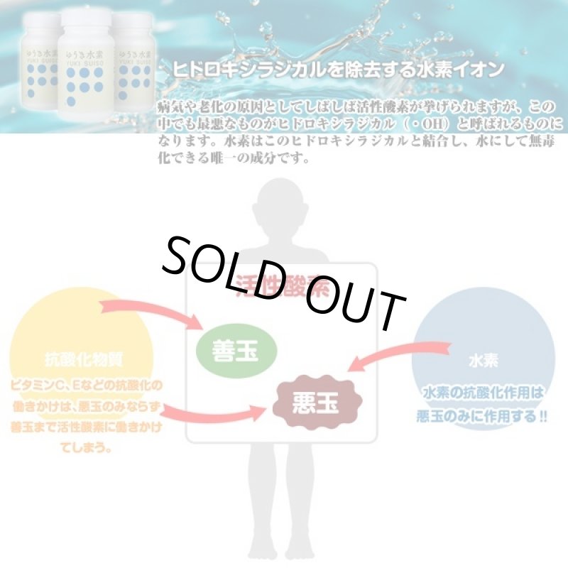 画像3: GMP認定工場製造サプリゆうき水素「お試し28粒」(7〜14日分)(食べる水素,水素サプリ,美容健康サプリ,水素イオン,ミネラルパワー,特許,機能性ゼオライト活性酸素) (3)