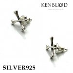 画像3: KENBLOODピアス「KP-425B」(ケンブラッド,シルバー925,アクセサリー,SILVER925,ボーン,骨,ストリート) (3)