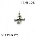 画像4: KENBLOODピアス「KP-425B」(ケンブラッド,シルバー925,アクセサリー,SILVER925,ボーン,骨,ストリート) (4)