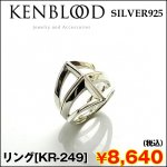 画像1: KENBLOODリング[KR-249] (ケンブラッド,シルバー925,指輪,騎士,盾,英雄,アクセサリー,SILVER925,ストリート) (1)