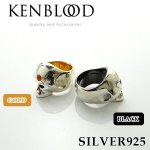 画像1: 送料無料KENBLOODリング「KR-276」 (指輪,アクセサリー,SILVER925,スカル,SKULL,セロトニン,ストリート) (1)