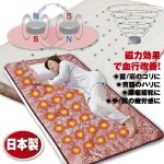 画像1: （送料無料!）健康磁気マット55（医療機器/血行改善/1000ガラス/フェライト磁石/マットレス/腰痛緩和に/首・肩のコリに/背筋のハリに） (1)