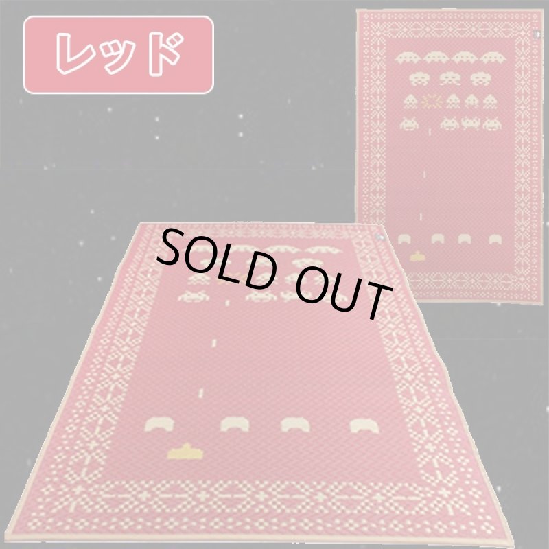 画像5: スペースインベーダー国産い草インテリアマット(TAITOオフィシャル,フロアマット,ラグ,ジャガード織り,ゲーム,GAME,レトロ) (5)