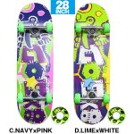 画像4: ショートスケボー「GOSK8」28インチ(スケートボード,ミニスケボー,ミニスケートボード,ゴースケート,キッズ,子供,初心者,コンプリートデッキ) (4)