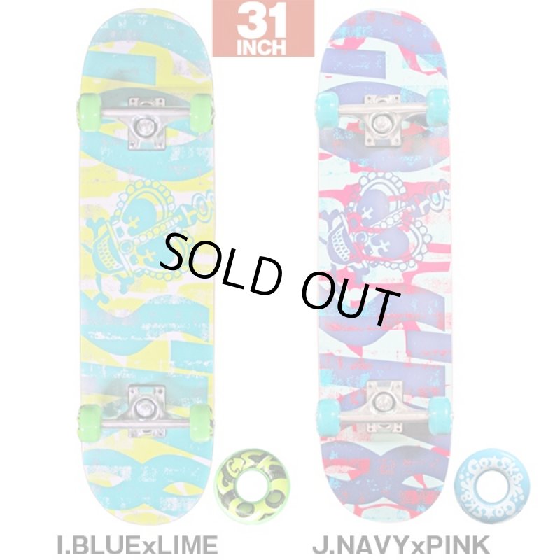 画像2: スケボー「GOSK8」31インチ(スケートボード,ゴースケート,キッズ,子供,初心者,コンプリートデッキ) (2)