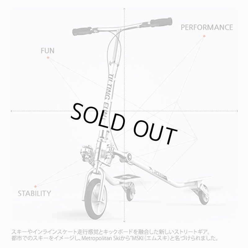 画像6: MSKI PRO「エムスキプロ」(メトロポリタンスキー,スキー・インラインスケート・キックボードを融合) (6)