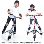 画像2: MSKI SEMI「エムスキセミ」(for kids,子供向き,耐荷重70kg,3輪ストリートギア,スキー・メトロポリタンスキー) (2)