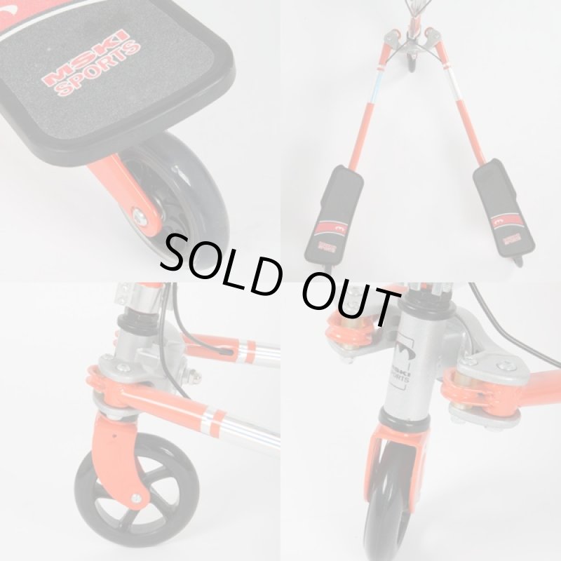 画像4: MSKI SEMI「エムスキセミ」(for kids,子供向き,耐荷重70kg,3輪ストリートギア,スキー・メトロポリタンスキー) (4)