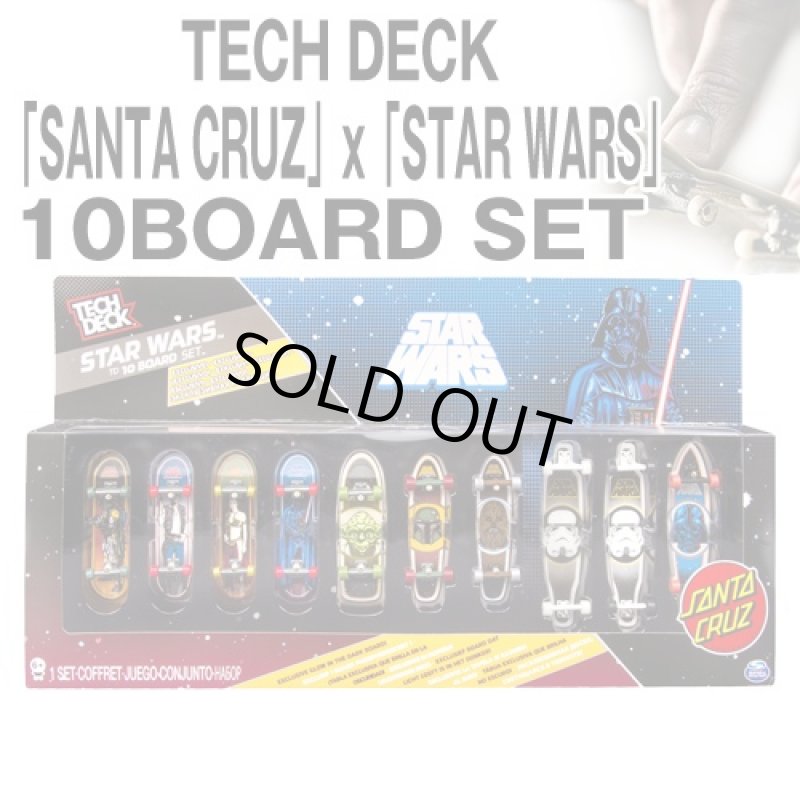 画像2: TECH DECK「サンタクルーズ」x「スターウォーズ」10ボードセット(フィンガーボード/指スケ/SANTA CRUZ/STAR WARS/テックデッキ) (2)