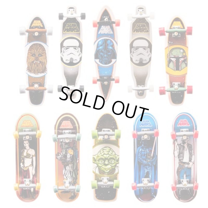 画像3: TECH DECK「サンタクルーズ」x「スターウォーズ」10ボードセット(フィンガーボード/指スケ/SANTA CRUZ/STAR WARS/テックデッキ) (3)