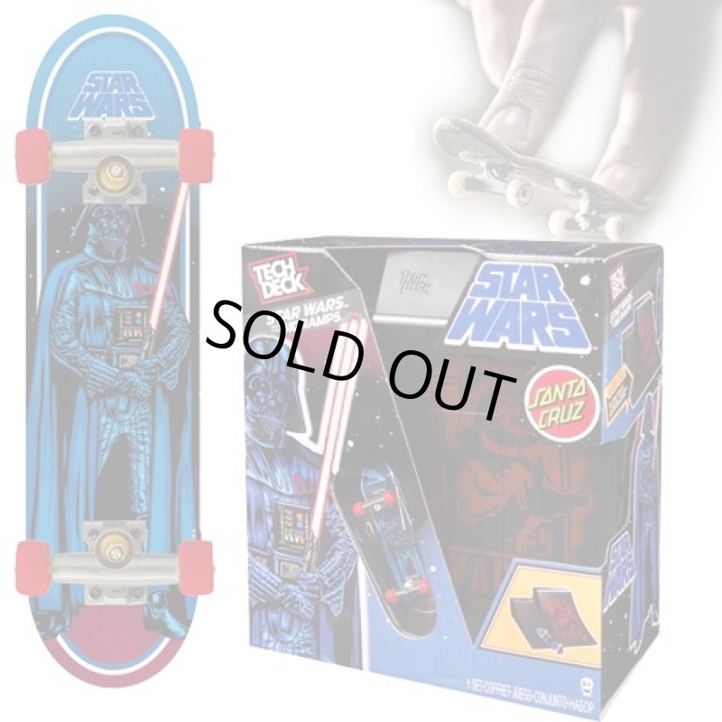 画像3: TECK DECK「サンタクルーズ」x「スターウォーズ」ビッグランプセット『ダースベイダーVer.』フィンガーボード/指スケ/SANTA CRUZ/STAR WARS/テックデッキ） (3)