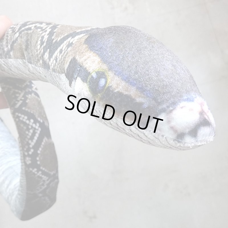 画像4: ベンダブルニシキヘビぬいぐるみ (可動式,リアル,蛇,へび,人形,ジャンボ,ビッグサイズ,,120cm,プラスチックボーン入り,ポージング) (4)