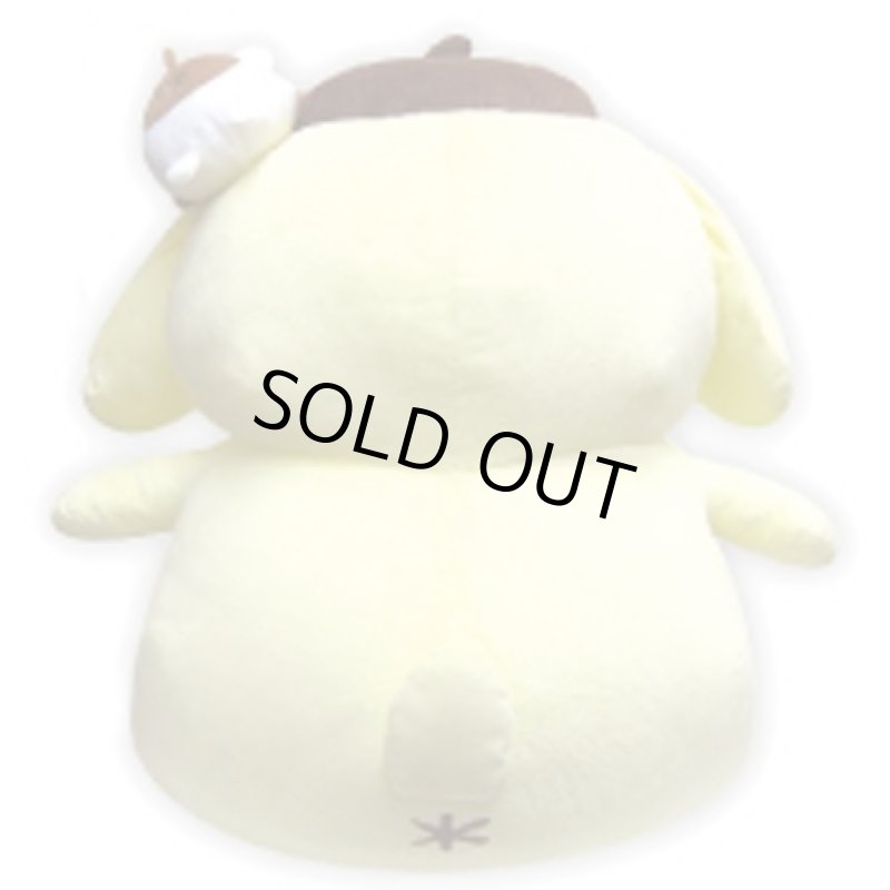 画像2: ポムポムプリンプレミアムぬいぐるみ(送料込/超ビッグサイズ/全長約60cm/クリスマスプレゼント/マフィン) (2)