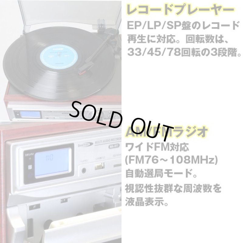 画像2: 送料無料!サウンドデバイス・アナデジシステムコンポMA-811 (2)