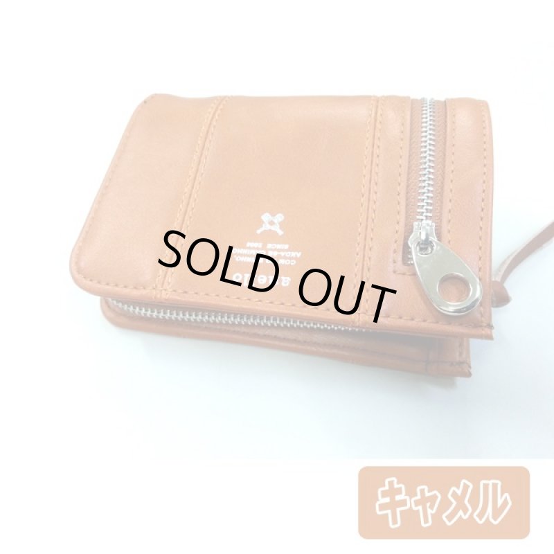 画像3: anelloプレミアムショートジップウォレット(アネロ,ウォレット,財布,ショート,二つ折り,ZIP,ファスナー,レザー調) (3)