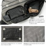 画像4: DEVICE C.Eトライアングルボディフィットバッグ[HHB] (メンズ,BAG,ボディバッグ,リュックサック,ワンショルダー,ケミカルウォッシュ) (4)