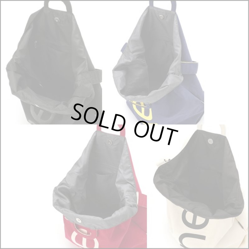 画像5: anelloコットンキャンバス ロゴプリント2WAYトートバッグ[AU-S0061](コットンキャンバス,2WAY,ショルダーバッグ,斜め掛け) (5)