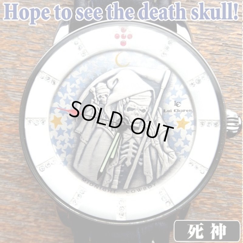 画像5: 送料無料！LUI CHARON(ルイ・シャロン)シルバーレリーフ・デザイナーズウォッチ「TATTOO」(メンズ,腕時計,本革ベルト） (5)