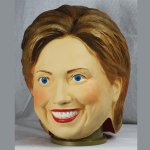 画像2: なりきりマスク「Mrs.クリントン」(コスプレ,ヒラリー,ゴムマスク,仮装,変装,かぶりもの,パーティーグッズ,イベント,フルフェイスマスク) (2)