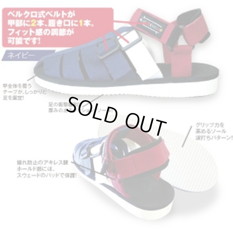 画像2: LAPUA KAMAA3ロックホールド・サマーサンダル「LK-01-02-03-04」（ラプアカーマ/メンズ/コンフォート/アウトドア/カメサンダル/リゾート/サーフ/夏スタイル） (2)